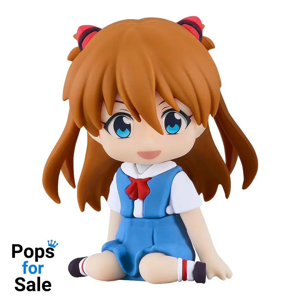 Rebuild of Evangelion Rubber Mascot Nendroid Plus Mini Figure Asuka Shikinami Langley 8 cm Mini-figures
