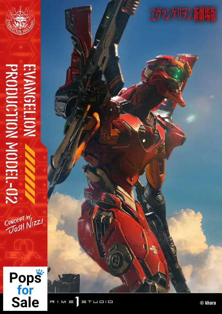 Rebuild of Evangelion Ultimate Diorama Masterline Series Statue Evangelion Production Model-02 (Concept By Josh Nizzi) 73 cm