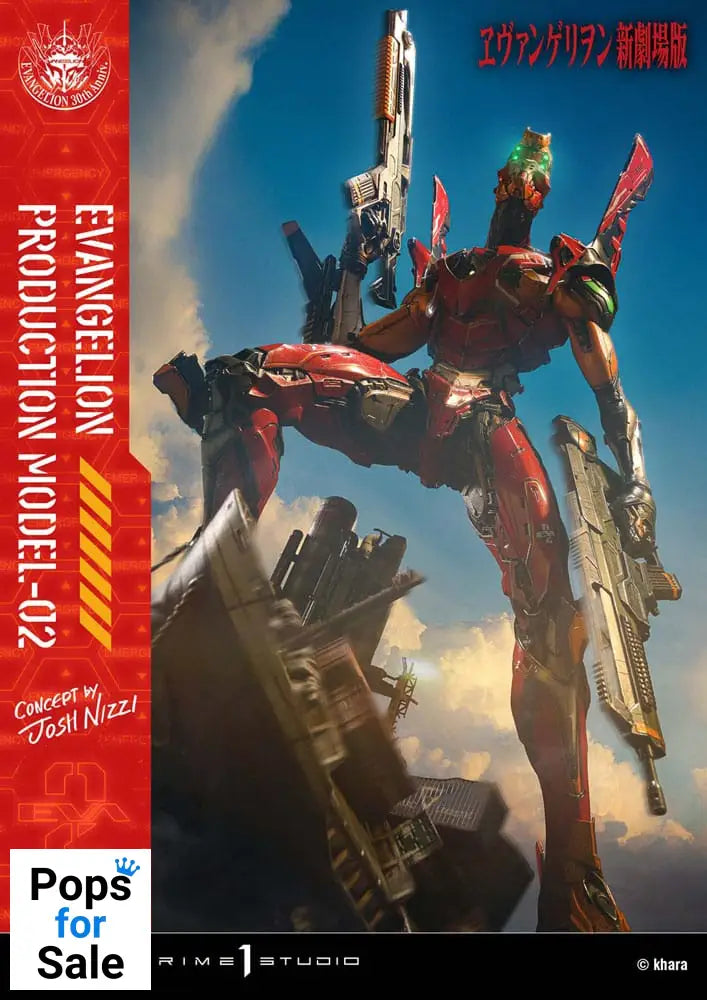 Rebuild of Evangelion Ultimate Diorama Masterline Series Statue Evangelion Production Model-02 (Concept By Josh Nizzi) 73 cm