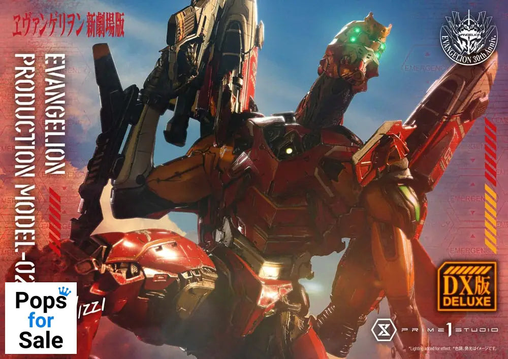 Rebuild of Evangelion Ultimate Diorama Masterline Series Statue Evangelion Production Model-02 (Concept By Josh Nizzi) Deluxe Version 73 cm