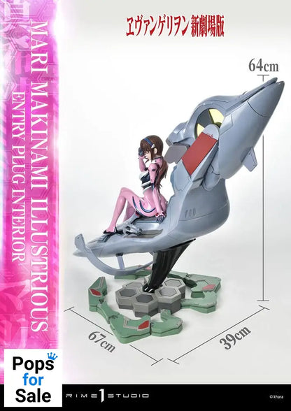 Rebuild of Evangelion Ultimate Premium Masterline Series Statue 1/4 Mari Makinami Illustrious Bonus Ver. 64 cm Statues
