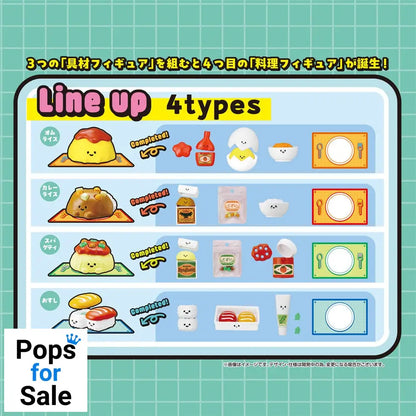 Recipeeez Mini Figure Menu 01 3 cm Assortment (4)