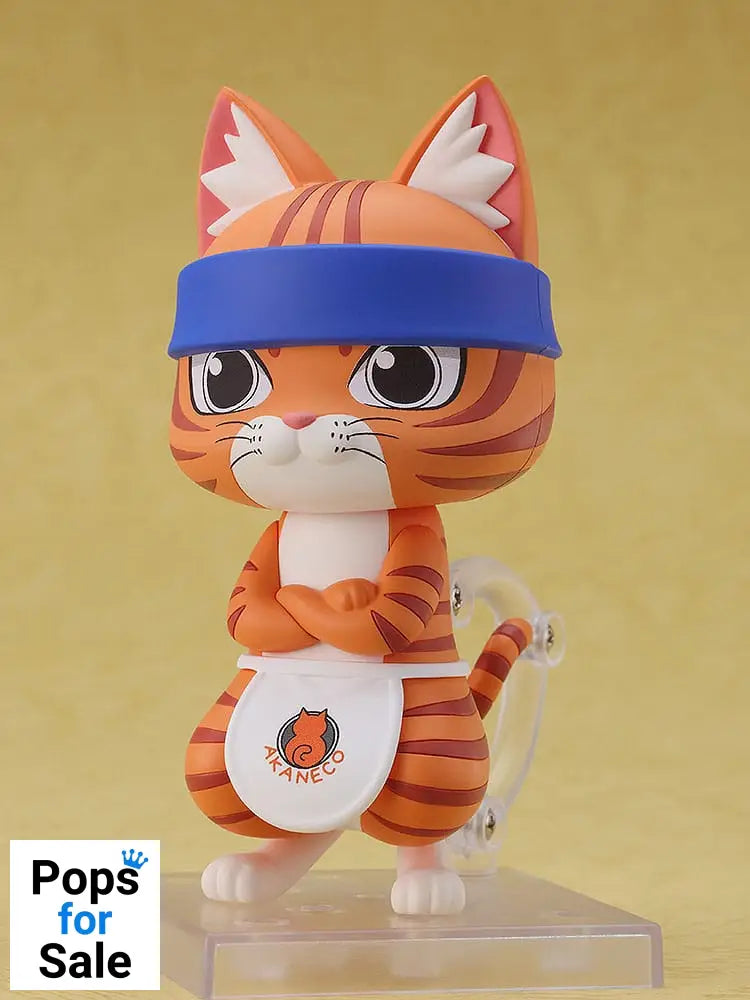 Red Cat Ramen Nendoroid Action Figure Bunzo 10 cm