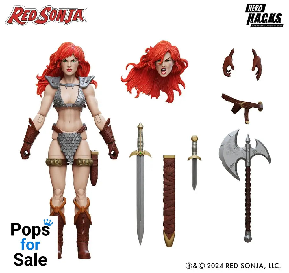 Red Sonja Hero H.A.C.K.S. Action Figure Red Sonja