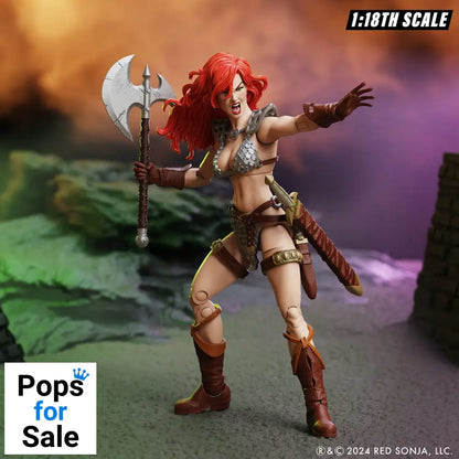Red Sonja Hero H.A.C.K.S. Action Figure Red Sonja