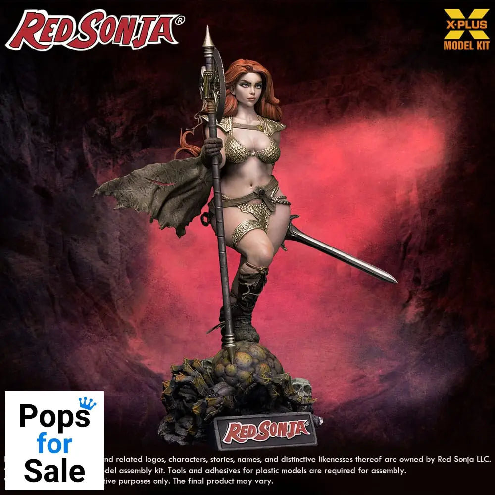Red Sonja Plastic Model Kit 1/8 Red Sonja reissue 27 cm