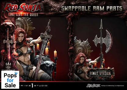 Red Sonja Throne Legacy Collection Statue Statue 1/3 Red Sonja: Long Live the Queen Bonus Version 77 cm Statues