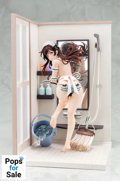 Rent-A-Girlfriend PVC Statue 1/6 Chizuru Mizuhara Maid Bikini de cleanup 24 cm