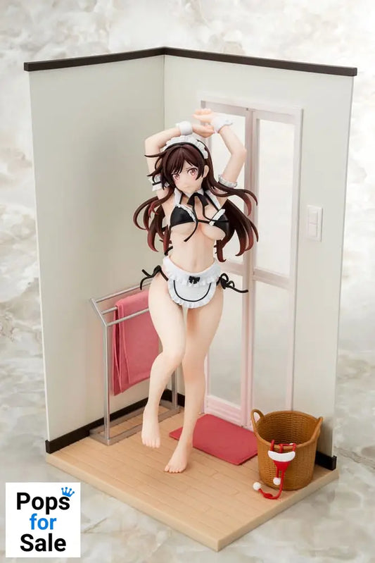 Rent-A-Girlfriend PVC Statue 1/6 Chizuru Mizuhara Maid Bikini ni Okigae 30 cm