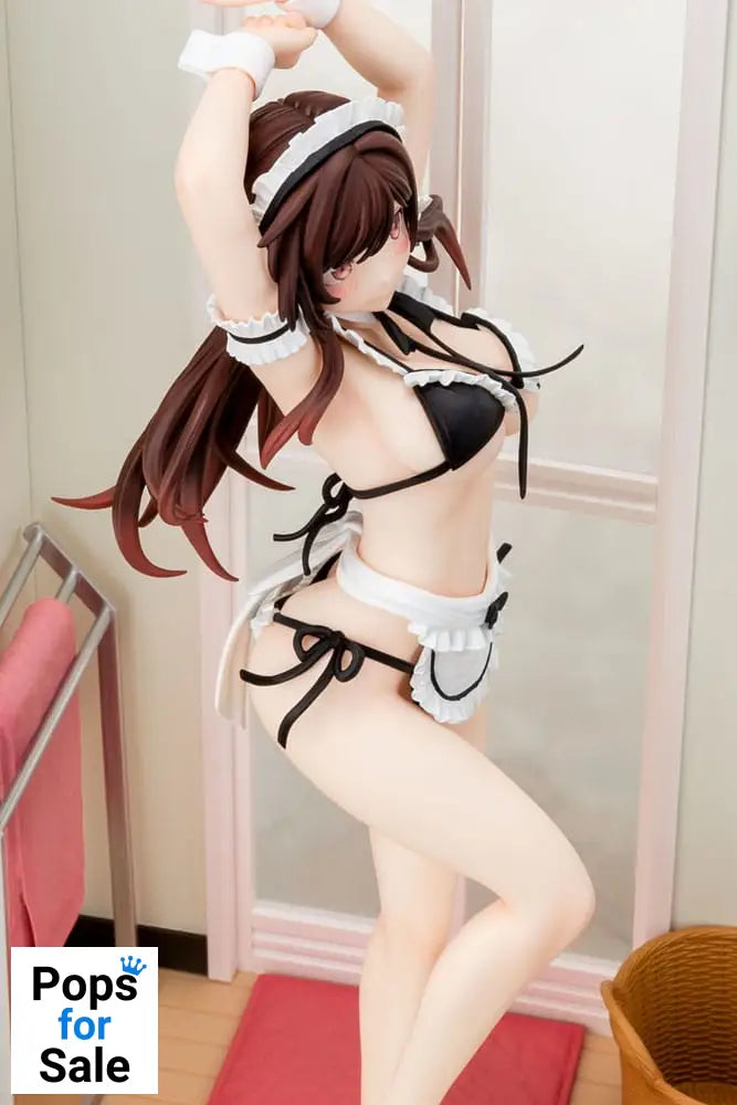 Rent-A-Girlfriend PVC Statue 1/6 Chizuru Mizuhara Maid Bikini ni Okigae 30 cm