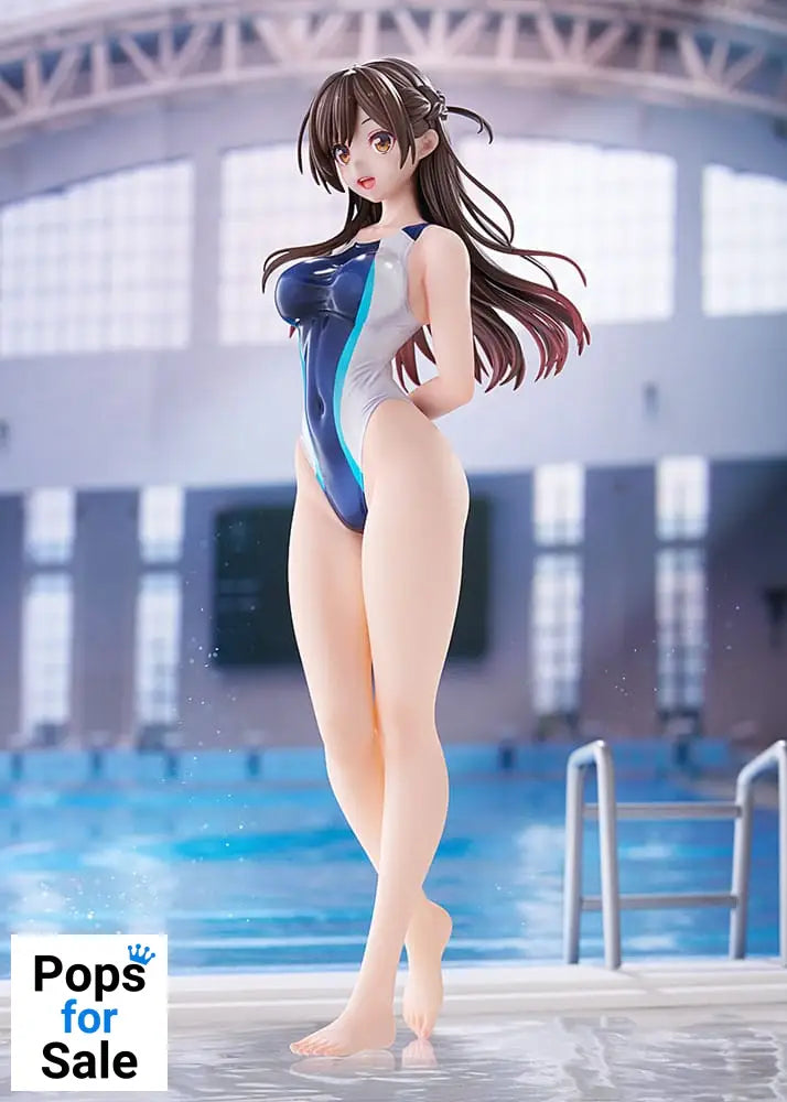 Rent-a-Girlfriend PVC Statue 1/7 Chizuru Mizuhara Light Blue Line Swimwear Ver. 25 cm