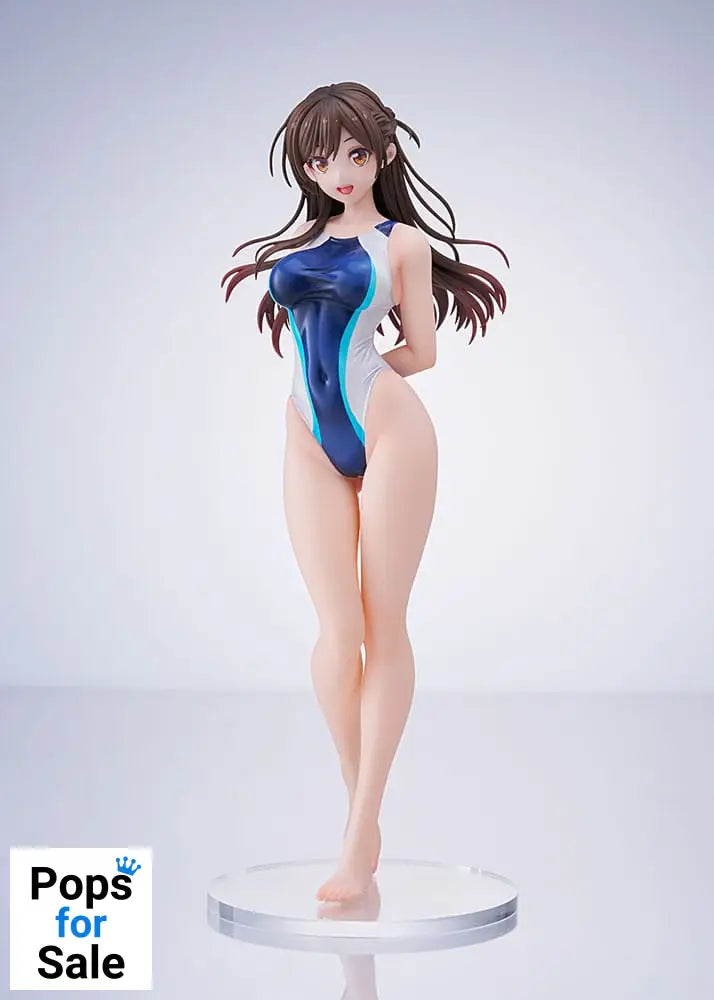 Rent-a-Girlfriend PVC Statue 1/7 Chizuru Mizuhara Light Blue Line Swimwear Ver. 25 cm Statues