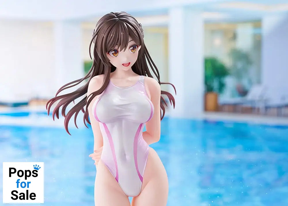 Rent-a-Girlfriend PVC Statue 1/7 Chizuru Mizuhara Pink Line Swimwear Ver. 25 cm