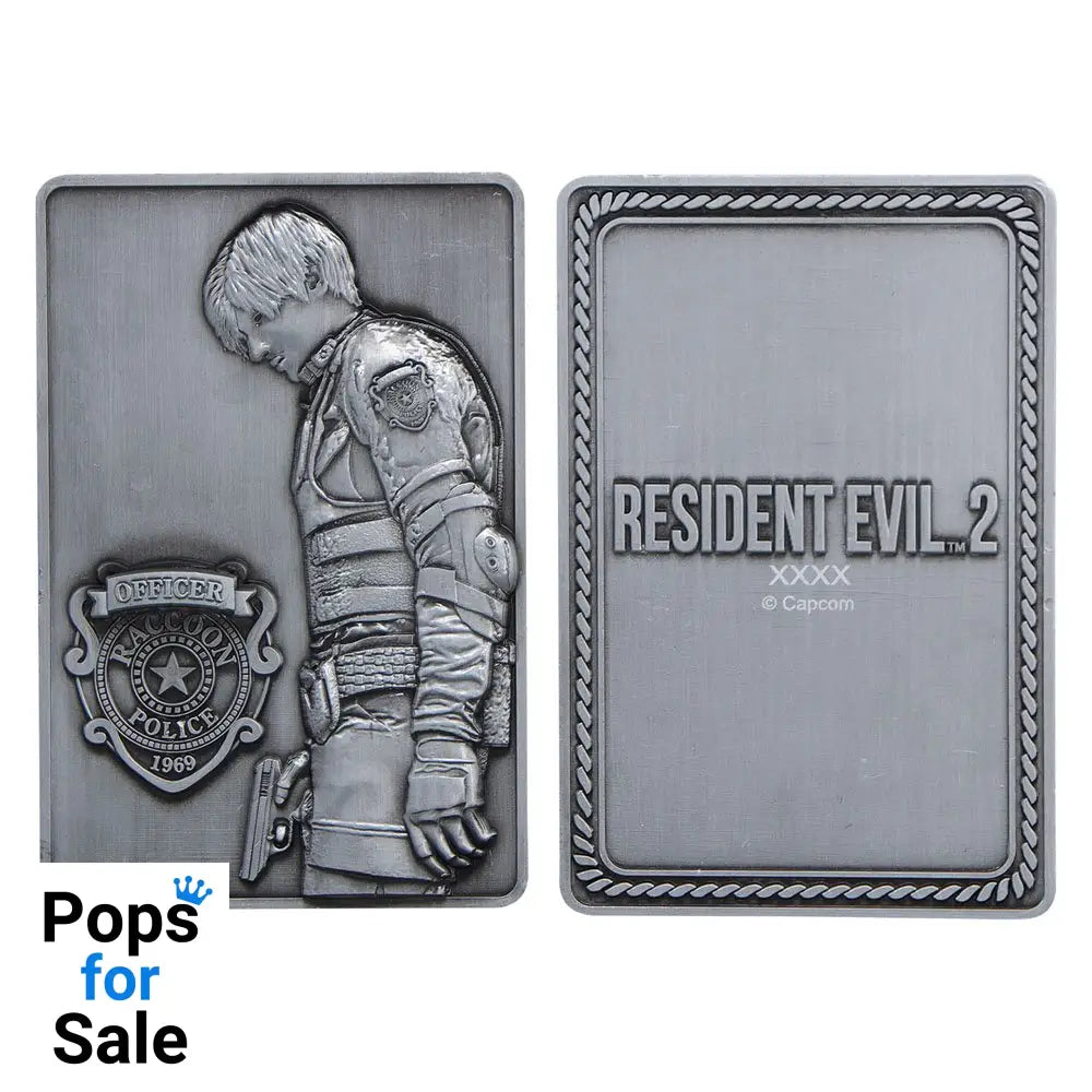 Resident Evil 2 Collectible Ingot Leon S. Kennedy Limited Edition
