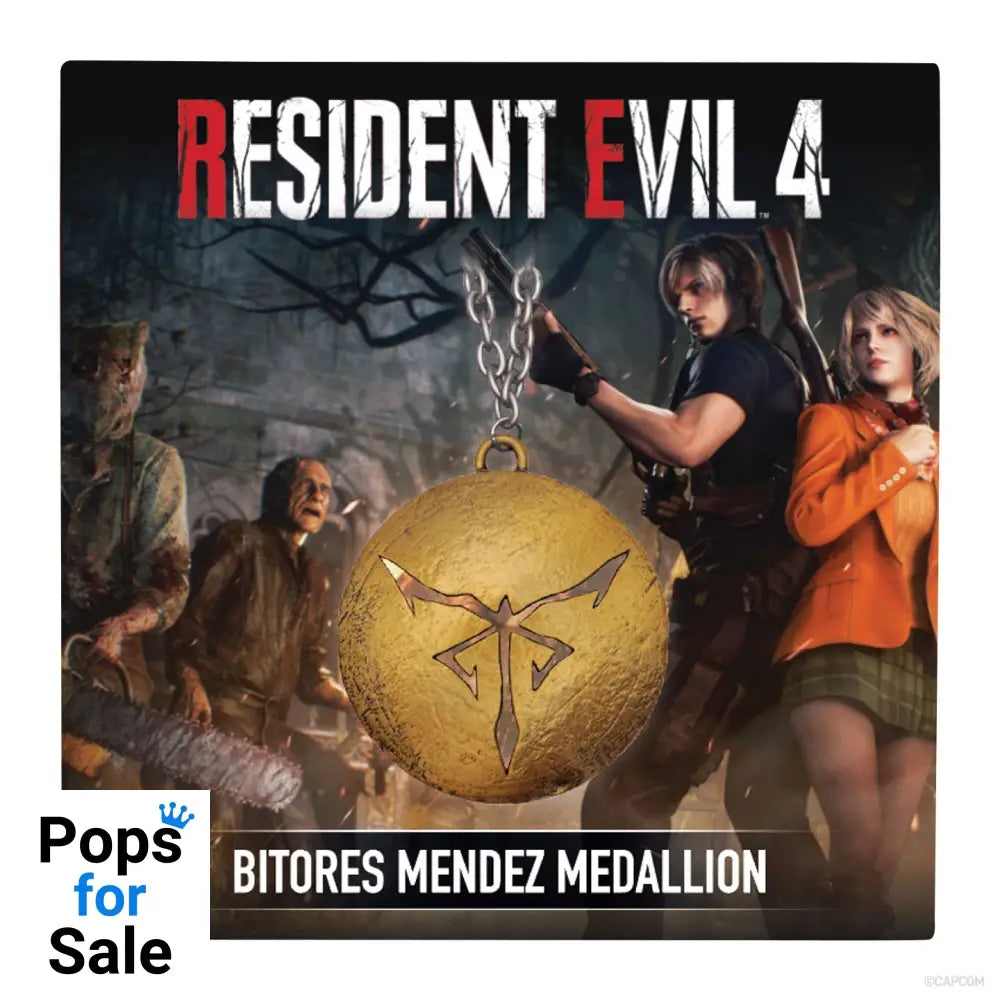 Resident Evil 4 Bitores Mendez Medallion