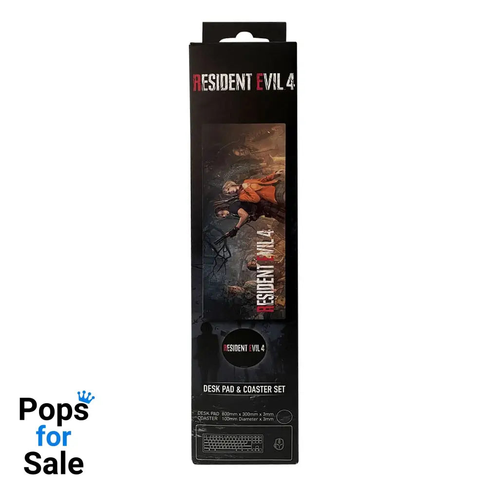 Resident Evil 4 Desk Pad & Coaster Set Stationery