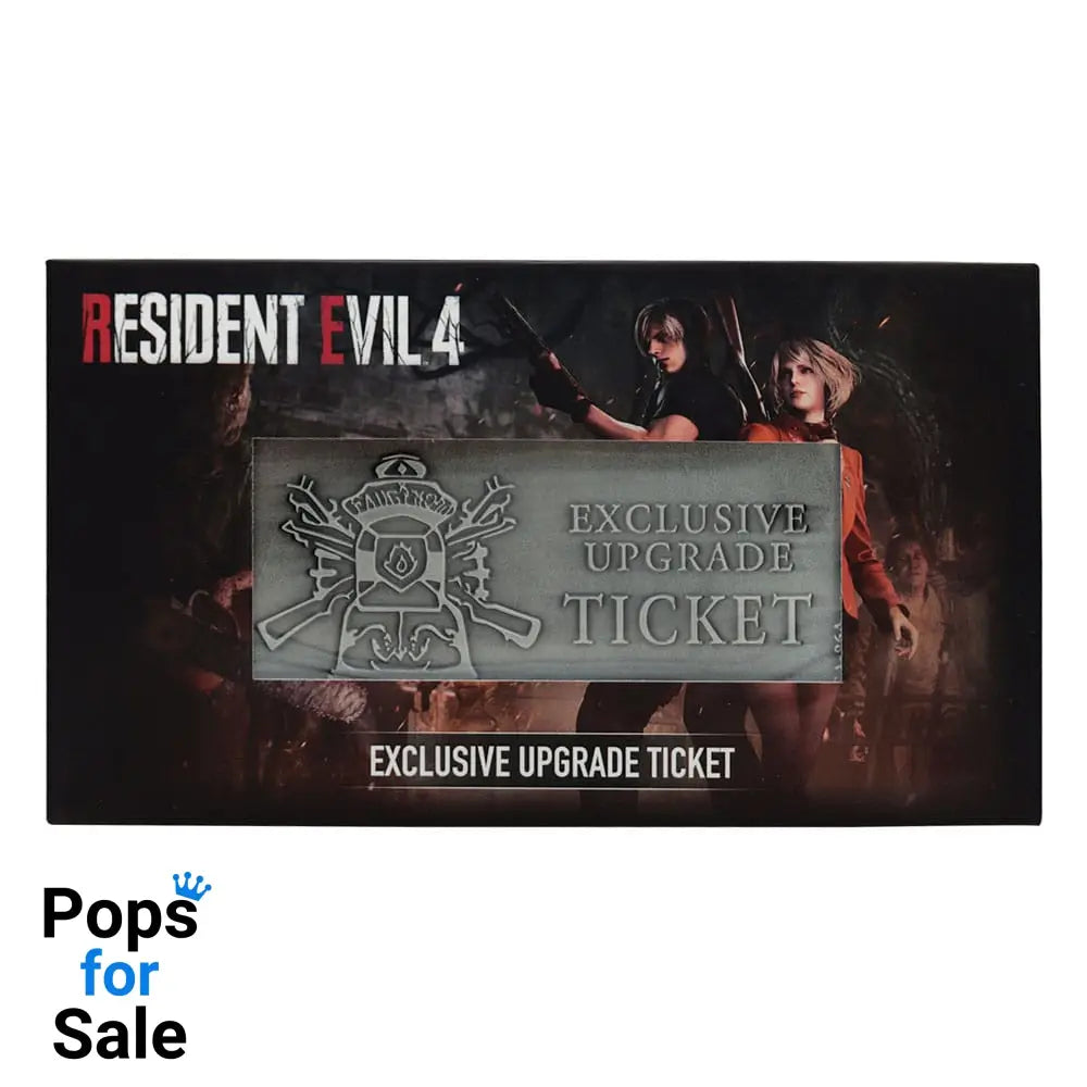 Resident Evil 4 Replica 1/1 Metal Exclusive Upgrade Ticket