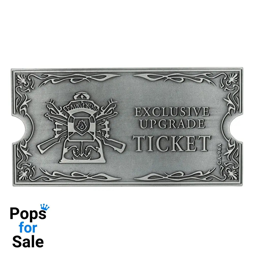 Resident Evil 4 Replica 1/1 Metal Exclusive Upgrade Ticket