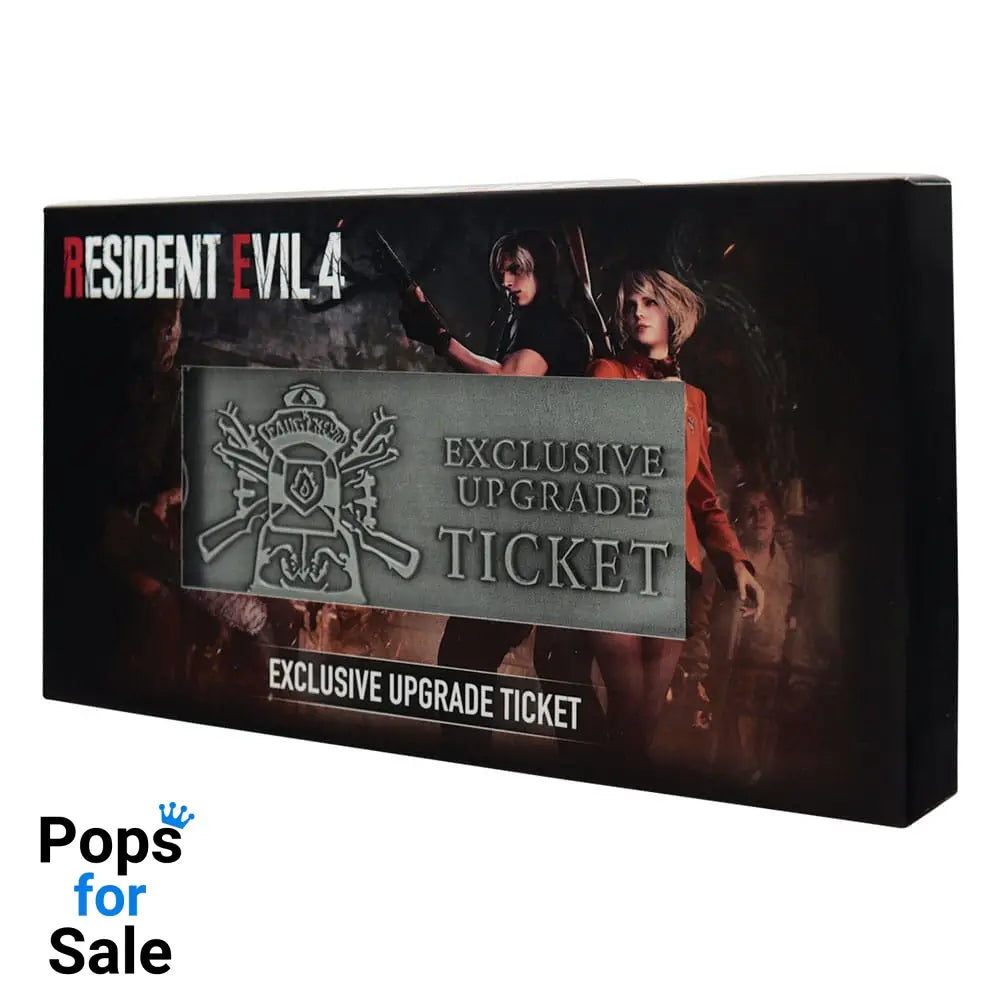 Resident Evil 4 Replica 1/1 Metal Exclusive Upgrade Ticket