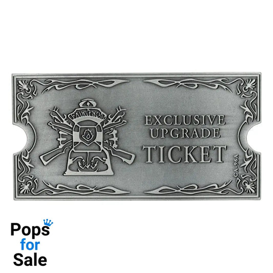 Resident Evil 4 Replica 1/1 Metal Exclusive Upgrade Ticket Replicas