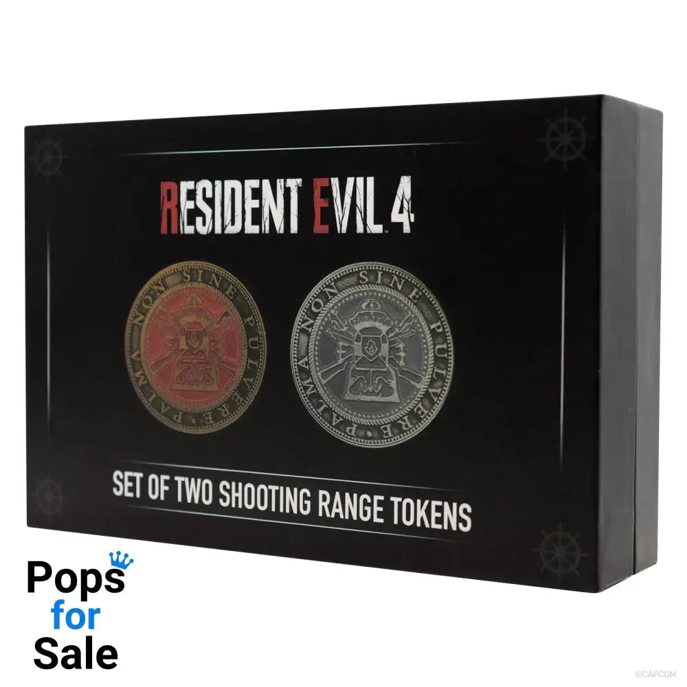 Resident Evil 4 Set of Two Tokens Coin