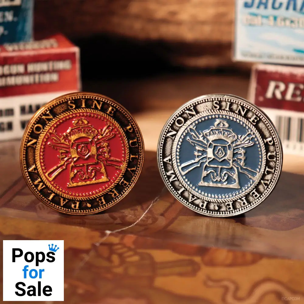 Resident Evil 4 Set of Two Tokens Coin