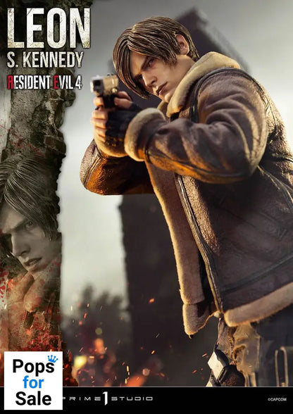 Resident Evil 4 Ultimate Premium Masterline Series Statue 1/4 Leon S. Kennedy 64 cm