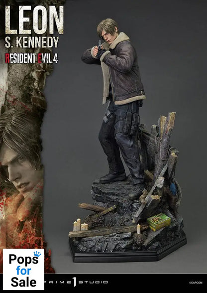 Resident Evil 4 Ultimate Premium Masterline Series Statue 1/4 Leon S. Kennedy Bonus Ver. 64 cm