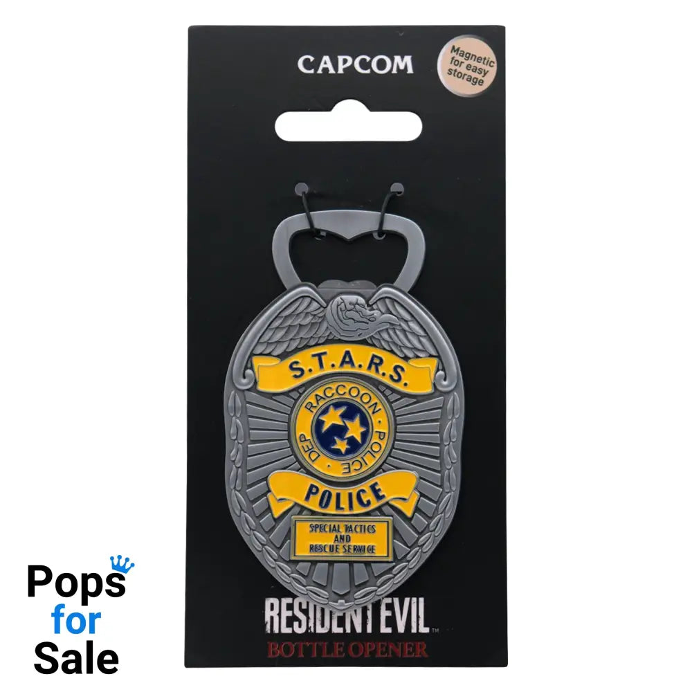 Resident Evil Police Badge Bottle Opener