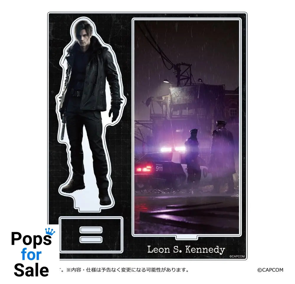 Resident Evil Requiem Acryl Stand Leon S. Kennedy 16 cm