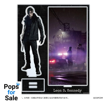 Resident Evil Requiem Acryl Stand Leon S. Kennedy 16 cm