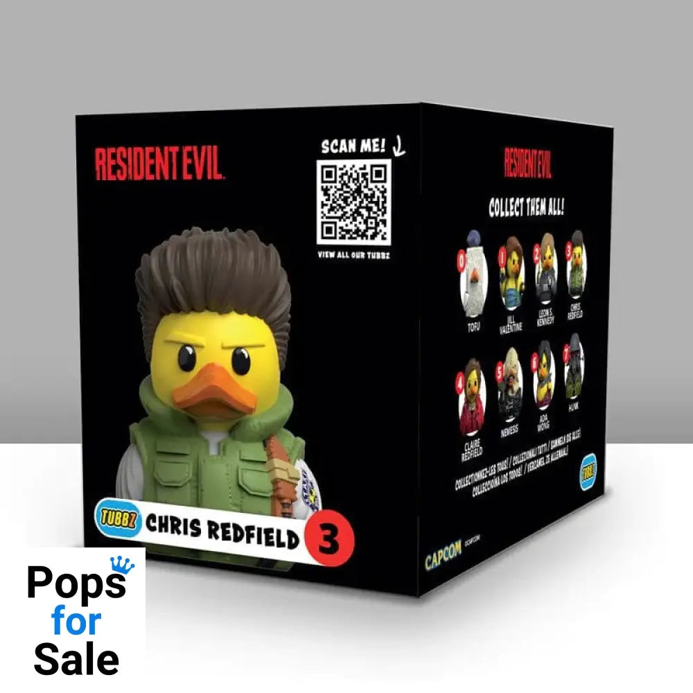 Resident Evil Tubbz PVC Figure Chris Redfield Boxed Edition 10 cm