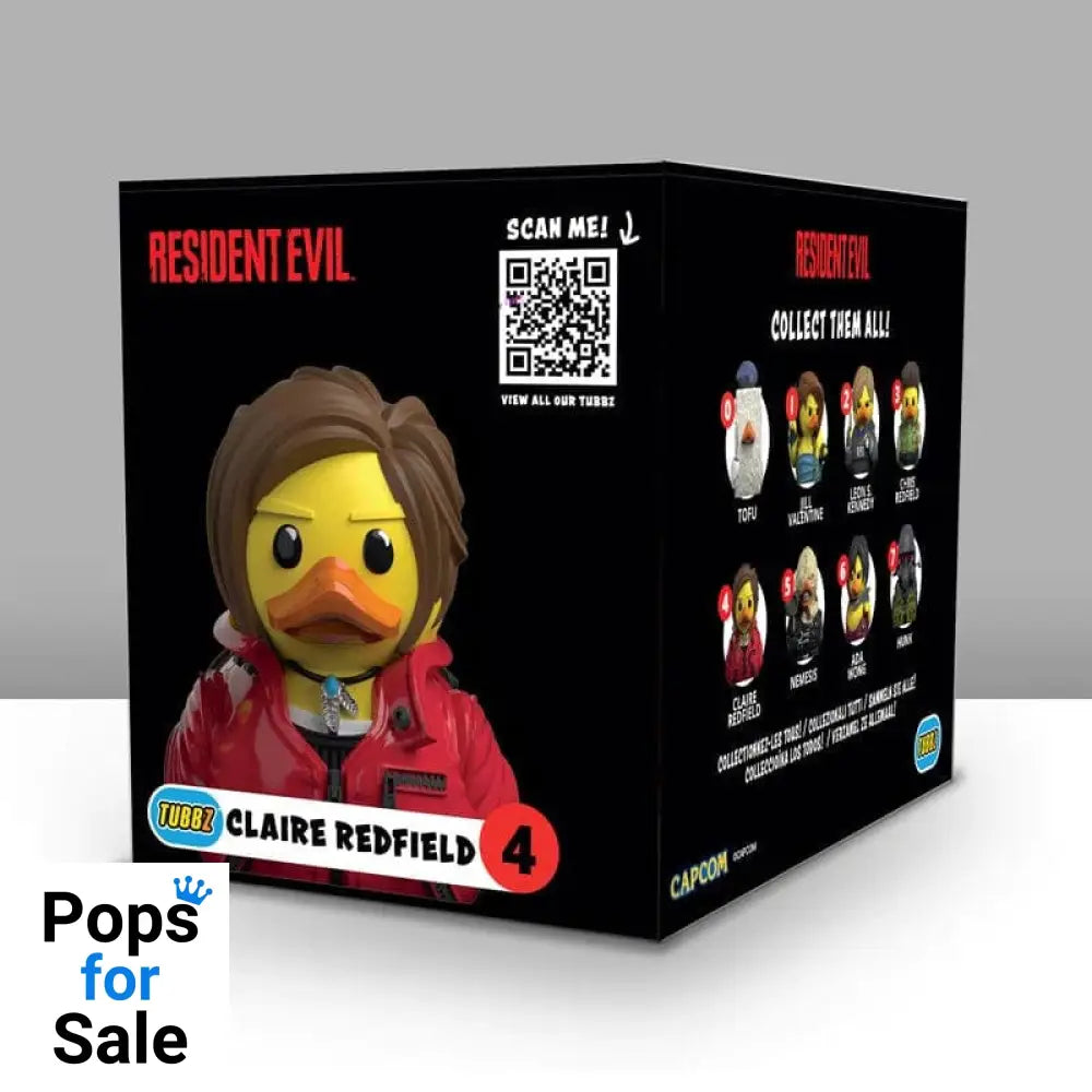 Resident Evil Tubbz PVC Figure Claire Redfield Boxed Edition 10 cm