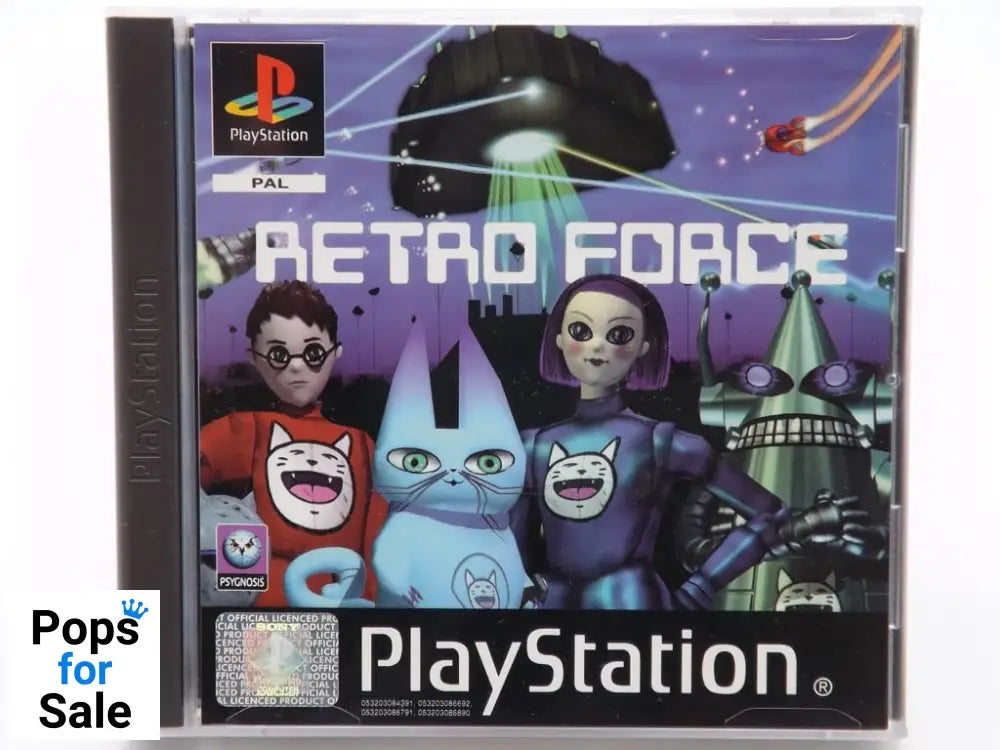 Retro Force for Sony Playstation 1 - [Just Disc]