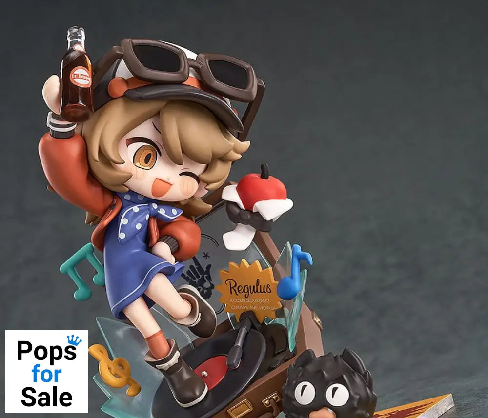 Reverse: 1999 PVC Statue Qset+ Regulus 14 cm