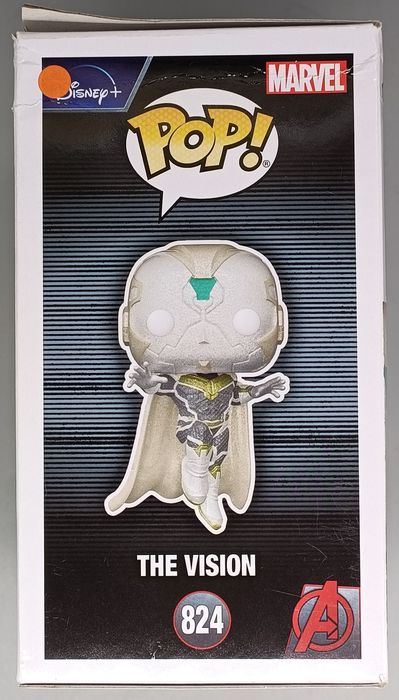 #824 The Vision Diamond - Marvel Wandavision - Box Damaged Funko POP