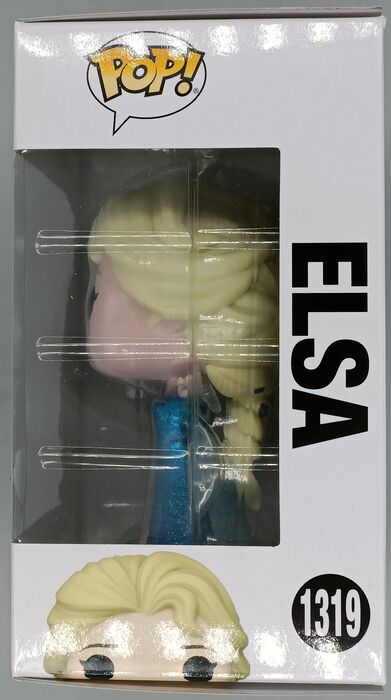 #1319 Elsa (Mid-Transformation) Diamond Disney 100 Frozen Funko POP