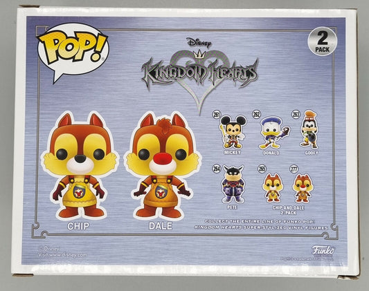 [2 Pack] Chip and Dale - Disney Kingdom Hearts Funko POP