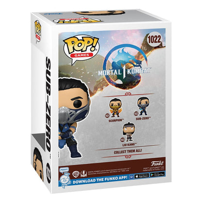 1022 Sub Zero - Mortal Kombat Funko POP Preorder