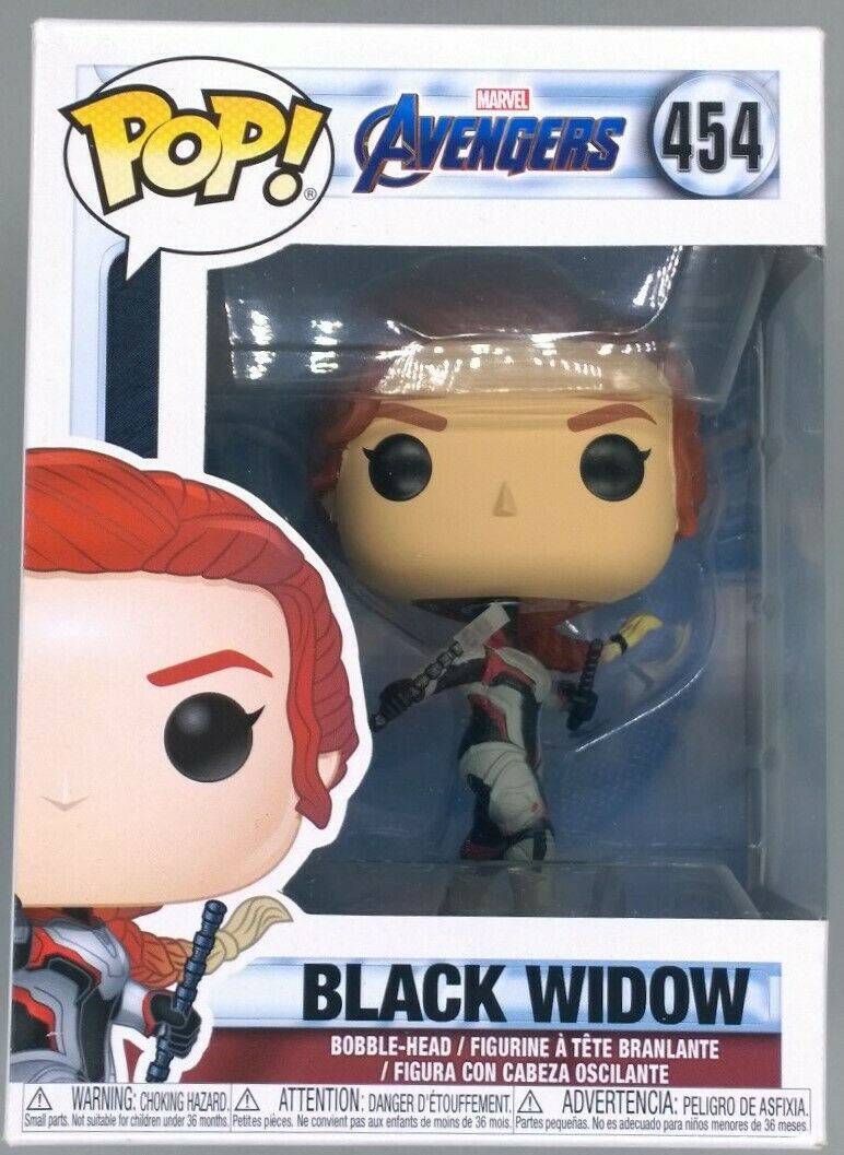 454 Black Widow (Team Suit) Marvel Avengers Endgame Funko POP