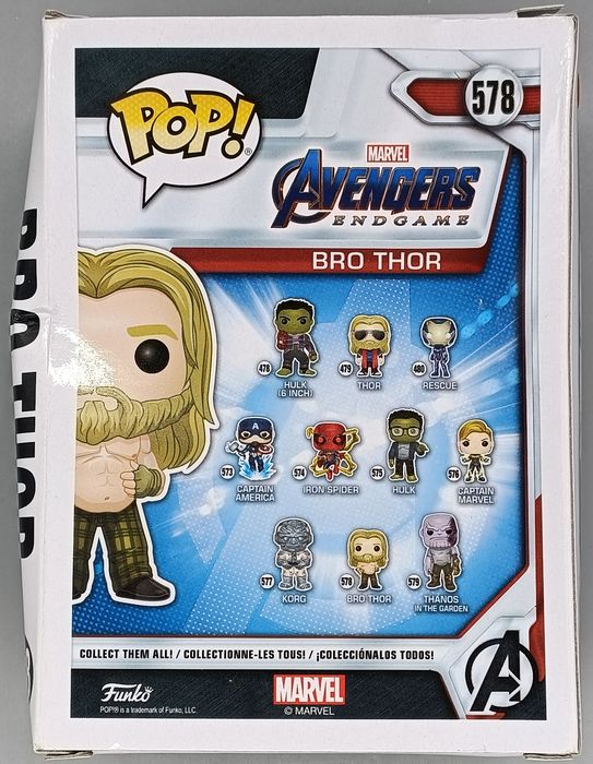 #578 Bro Thor - Marvel Avengers Endgame - Box Damaged Funko POP