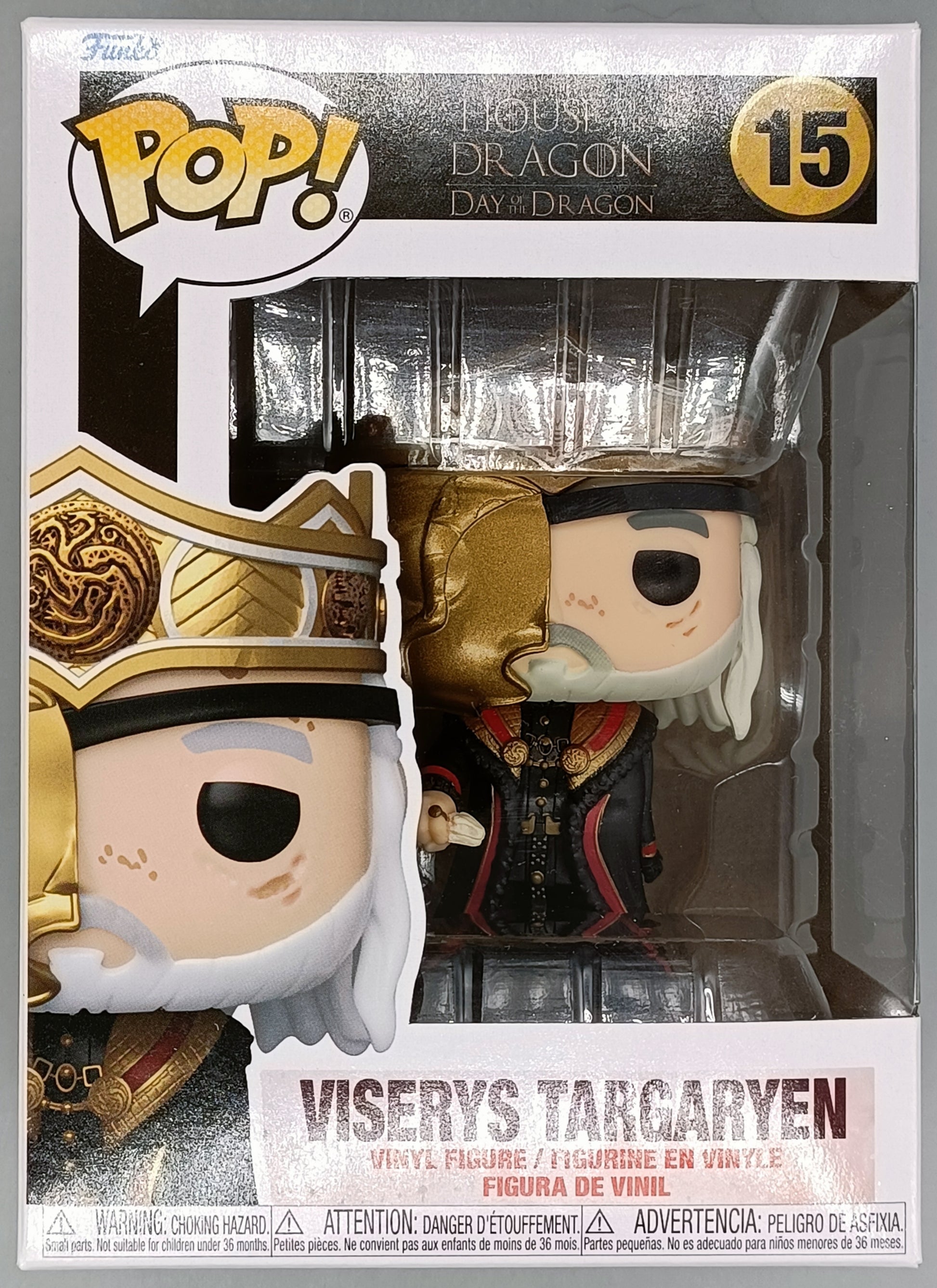 #15 Viserys Targaryen - House of the Dragon - Box Damaged Funko POP