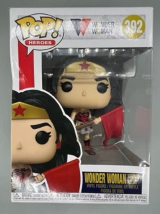 392 Wonder Woman (Superman: Red Son) DC 80th Anniversary Funko POP - Box Damaged