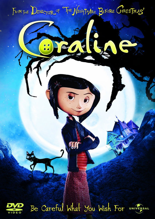 Coraline (2D Version Only) [DVD] [2009] - Preowned