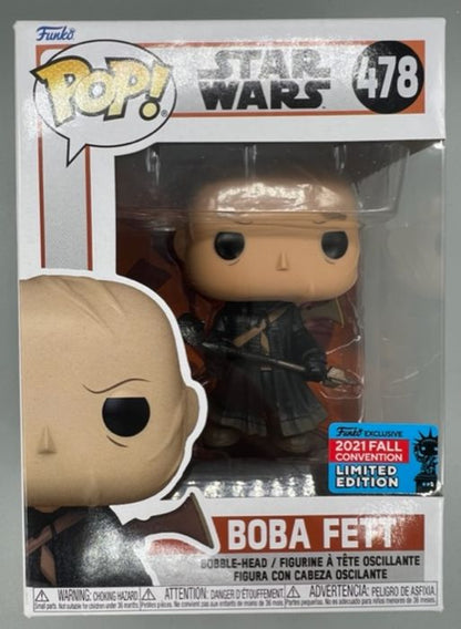 478 Boba Fett (w/ Weapons) Star Wars The Mandalorian 2021 Funko POP