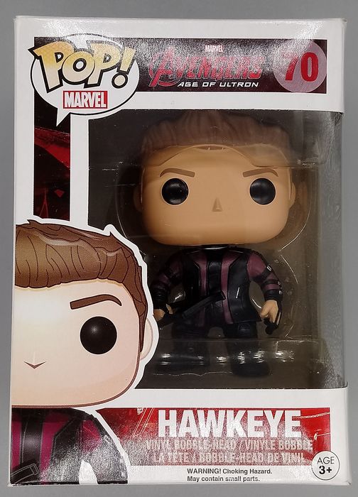 #70 Hawkeye - Marvel Avengers Age of Ultron - Box Damaged Funko POP