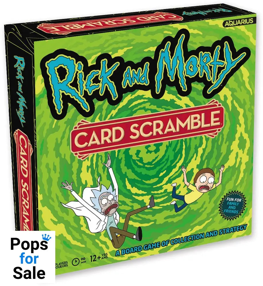 Rick and Morty Board Game Card Scramble *English Version* Board games and accessories