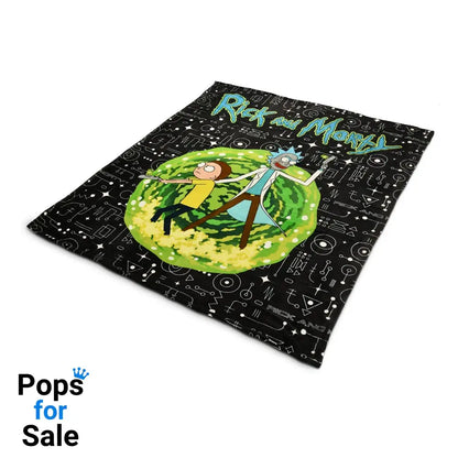 Rick and Morty Cozy Blanket Portal 180 x 200 cm
