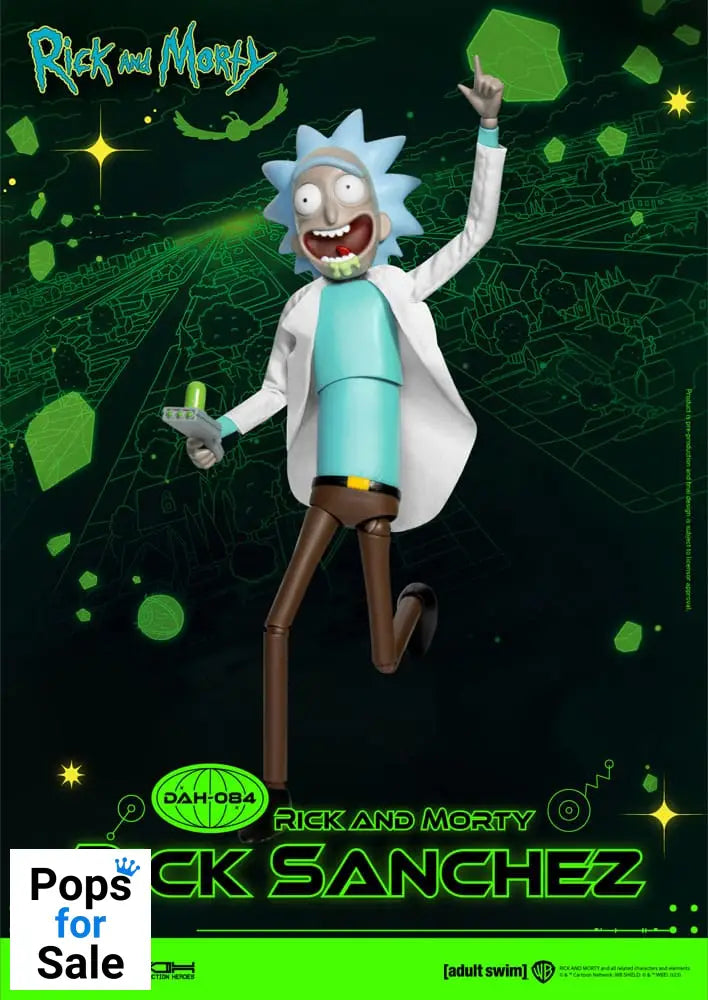 Rick and Morty Dynamic 8ction Heroes Action Figure 1/9 Rick Sanchez 23 cm