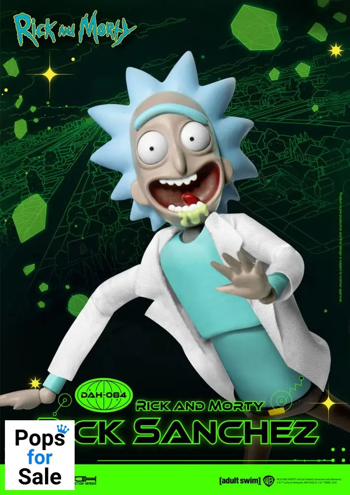 Rick and Morty Dynamic 8ction Heroes Action Figure 1/9 Rick Sanchez 23 cm - [NEW]